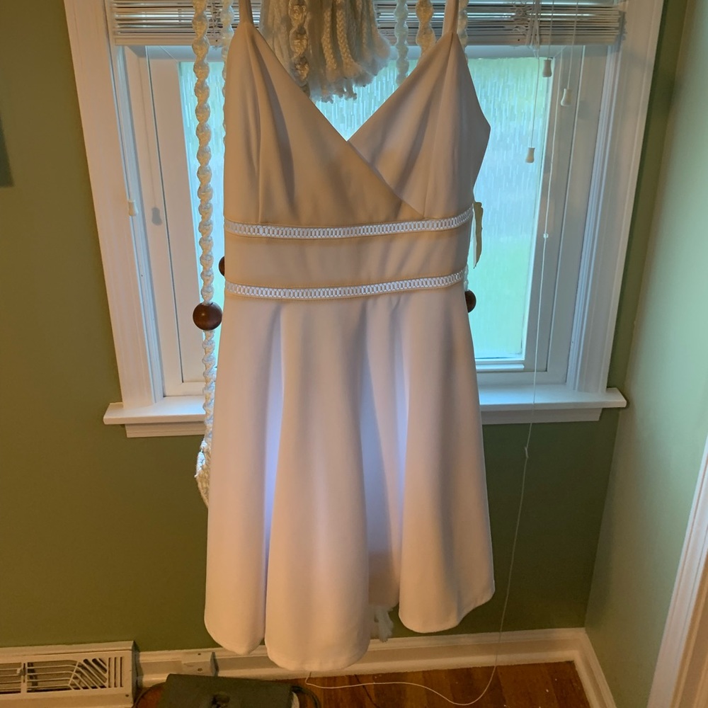 White dress